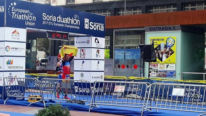 El peñarandino Francisco Blázquez se ha proclamado subcampeón de Europa en Soria. Foto: Silvia de Dios