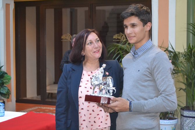 Manuel Diosleguarde, triunfador del certamen de Peñaranda