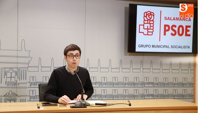 José Luis Mateos, portavoz del Grupo municipal Socialista