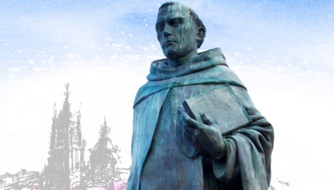 Francisco de Vitoria, fraile dominico que fue profesor en la Universidad de Salamanca