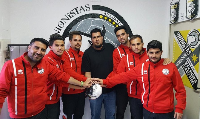 Equipo de coordinación de la cantera de Unionistas