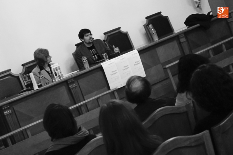 El autor Miguel Espigado. Foto: Alejandro López