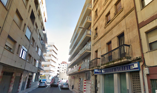 Calle Antonio Espinosa en la que se produjeron los hechos