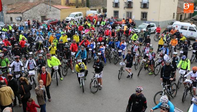 Pla de Bañobárez en una convocatoria BTT anterior