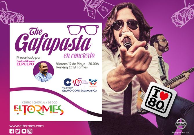 La mejor música de los 80, en el concierto gratuito del próximo viernes en El Tormes  