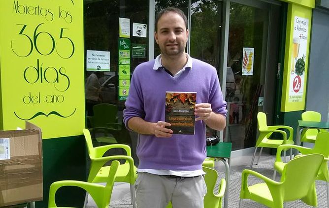 El escritor salmantino Alberto Blanco Rubio