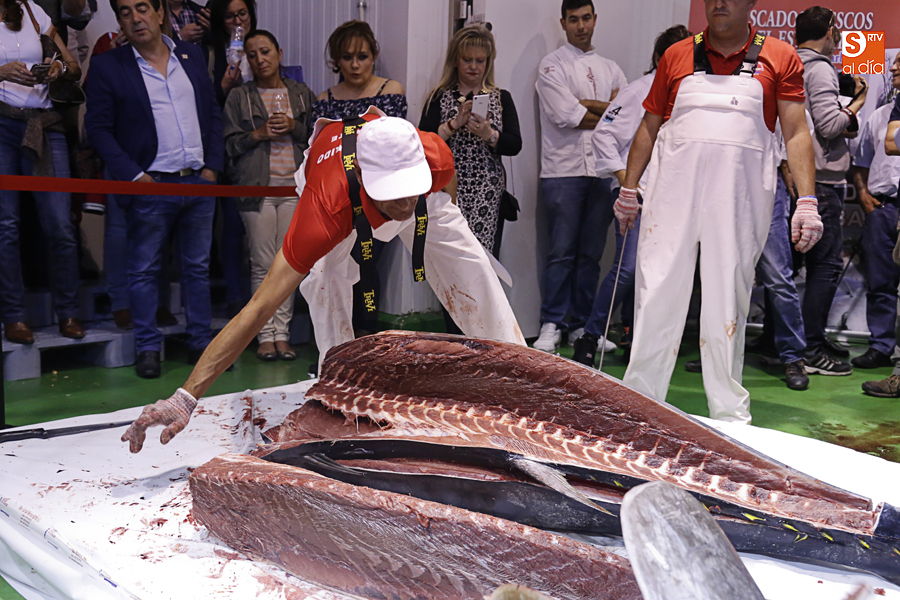 Ronqueo del atún rojo en Agrupesca (Foto de Álex López)