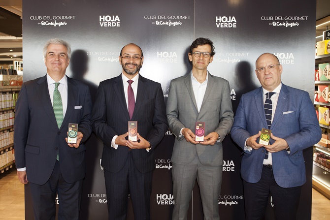 Presentación del chocolate Hoja Verde Gourmet