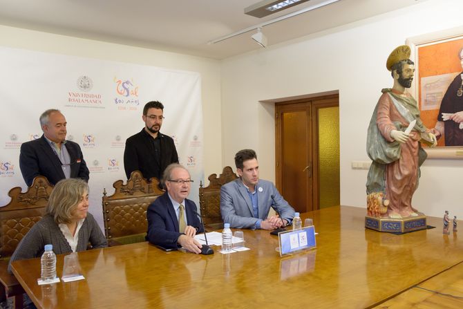 La Universidad restaura una escultura de San Bartolomé de finales del siglo XVII