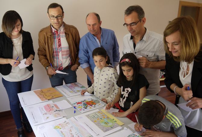 Imagen de la elección del cartel de las fiestas del pasado año