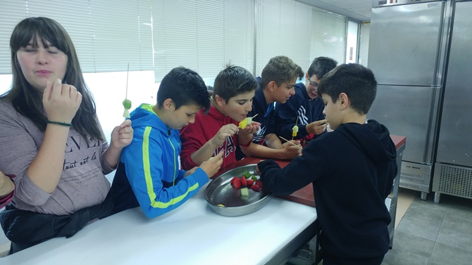 Desayunos saludables en la Escuela Municipal de Hostelería