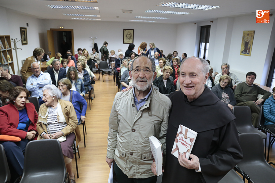 El teólogo Xabier Pikaza ha presentado su libro en el Convento de los Padres Carmelitas (Foto de Álex López)