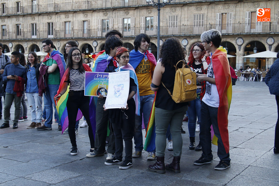 Salamanca se suma al Día Internacional contra la Diversexfobia