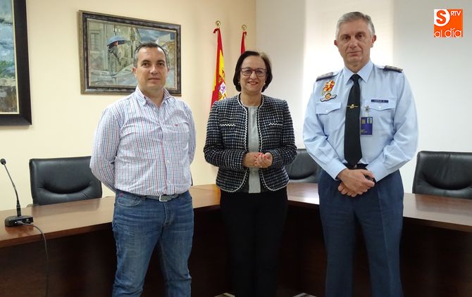 Presentación en el Ayuntamiento de la jura de bandera prevista en Cabrerizos