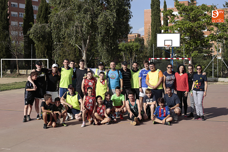 Deportivo arranque de las fiestas en el Antonio Machado (Foto de Álex López)