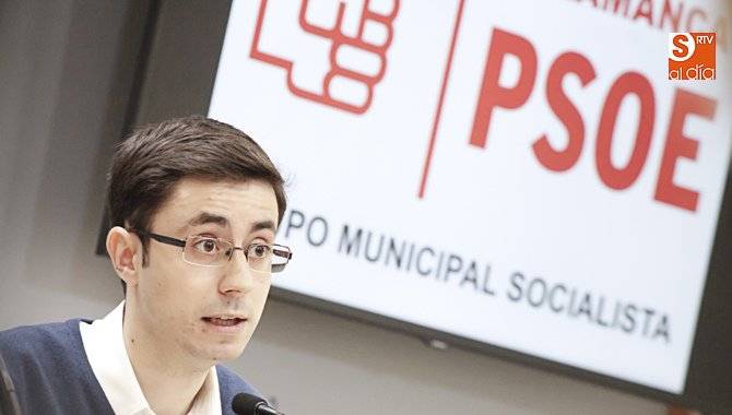 José Luis Mateos, portavoz del Grupo Municipal Socialista