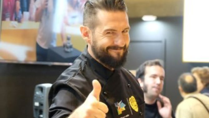 El cocinero Javier Peña, el jueves en Salamanca