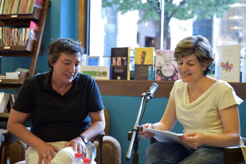 Poesía con mayúsculas, Amalia Iglesias y Ángeles Pérez López