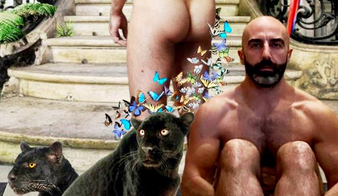 Ramón Tormes canaliza su creatividad, entre otras obras, en el diseños de collages
