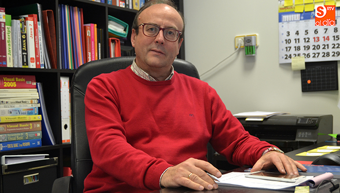 Miguel Hermoso, Presidente de los Empresarios del comercio de Peñaranda