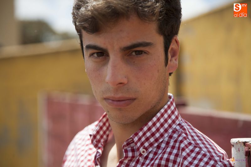 Alejandro Marcos en una entrevista para SALAMANCA rtv AL DÍA | FOTOS: Pablo Angular