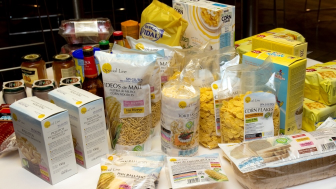 Productos sin gluten en El Corte Inglés