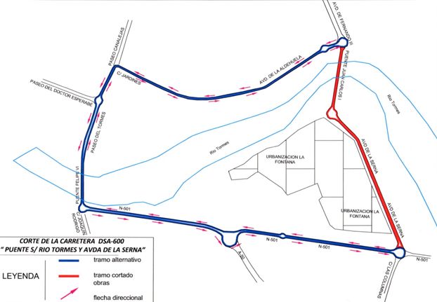 El puente Juan Carlos I se corta al tráfico el domingo por la noche por obras de asfaltado  