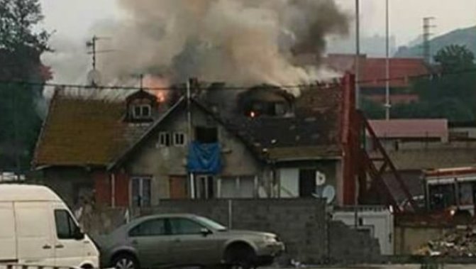 Trágico incendio en una vivienda en Zorroza. Foto: Bomberos de Bilbao