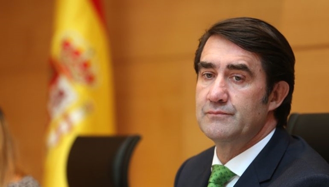 El consejero de Fomento y Medio Ambiente, Juan Carlos Suárez-Quiñones