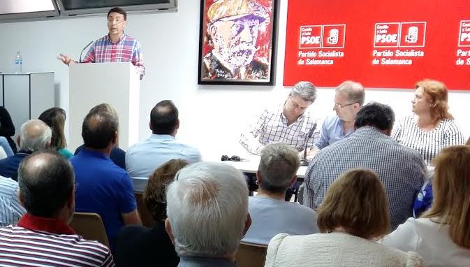 Intervención de Fernando Pablos en este congreso provincial del PSOE