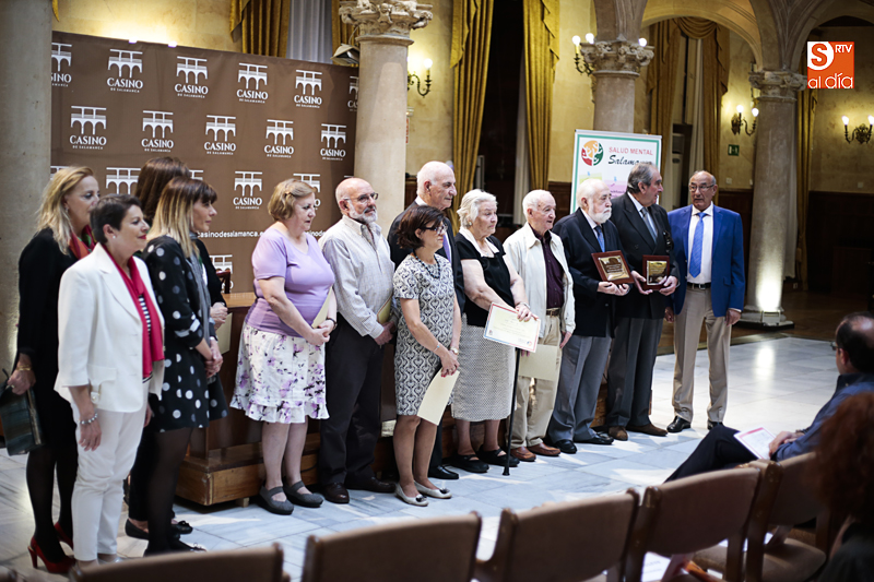 Un momento del acto que se celebró este lunes en el Casino de Salamanca (Foto de Álex López)