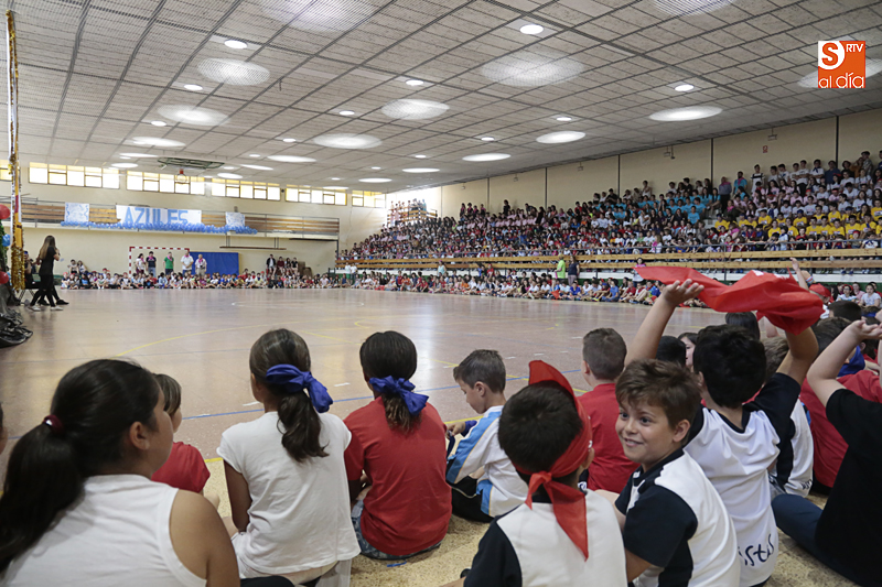 Pregón de fiestas en el pabellón de Maristas / Foto de Alejandro López