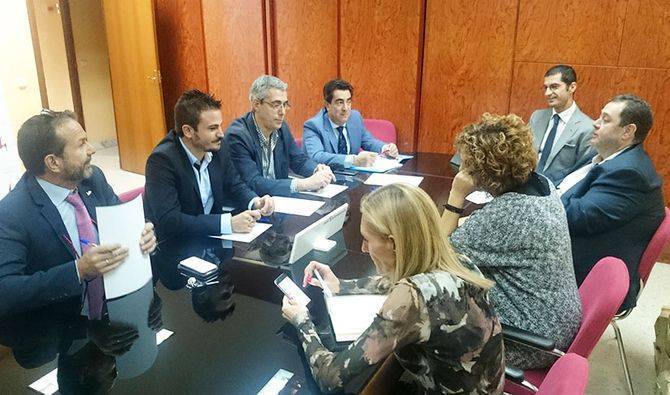 Directivos de la Confederación de Empresarios de Salamanca (CES)