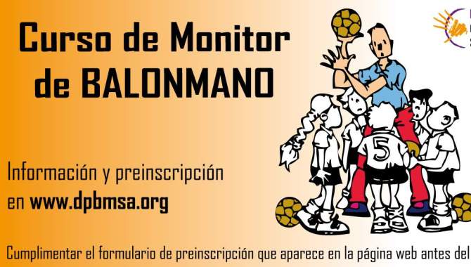 La Delegación Provincial abre la preinscripción para el Curso de Monitor de Balonmano     