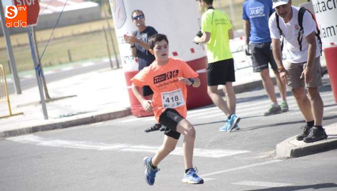 Un momento de la prueba realizada este sábado en Villares de la Reina