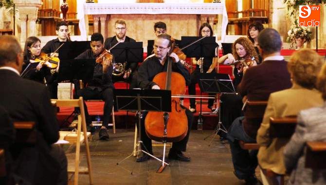 Momento del concierto que se ofreció en la Catedral Vieja