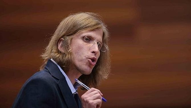 Pablo Fernández, portavoz de Podemos en las Cortes regionales