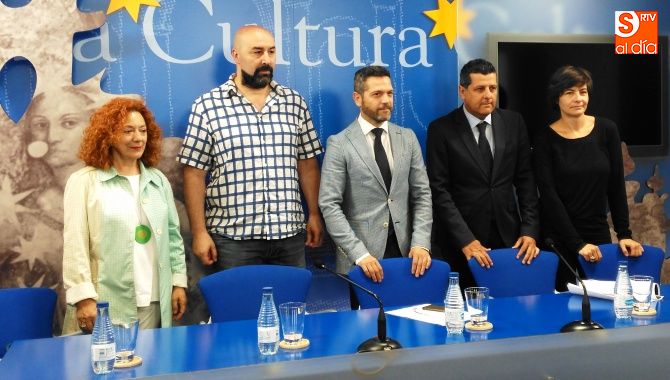 Un momento de la presentación de la programación +Luz