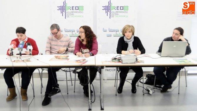 Representantes de la Red de Voluntariado Social de Salamanca