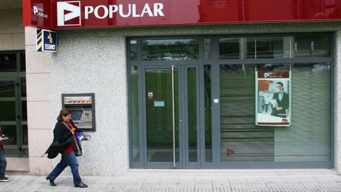 Los accionistas del Popular son los grandes perjudicados de esta operación