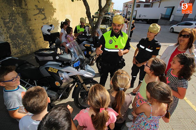 Los escolares conocieron los procedimientos de emergencia de la UME