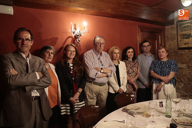 Reunión del jurado del certamen de relatos cortos (Foto de Álex López)