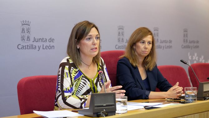 La consejera de Agricultura y Ganadería, Milagros Marcos, ha presentado la iniciativa en Fuensaldaña / JCyL