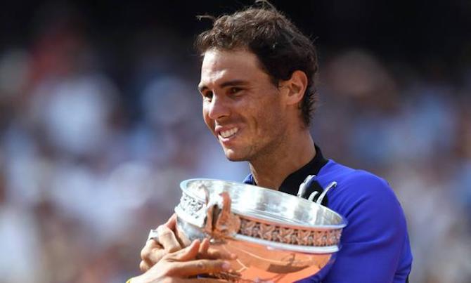 Rafa Nadal, primer tenista que gana 10 Roland Garros