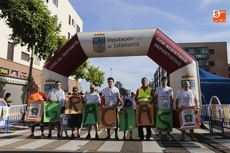 La carrera sirvió para agradecer la labor de los donantes de órganos / Foto de Alejandro López