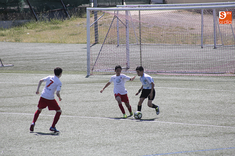 La UD Santa Marta está firmando un buen papel en la fase regional alevín (Foto de Álex López)