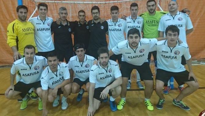 Selección salmantina en Zamora. Foto: Asafusa