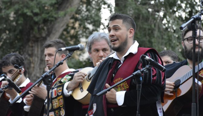 La tuna de Salamanca, en Toledo. Fotos: Ayuntamiento Toledo