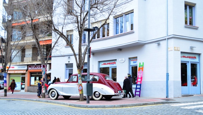 La Salchichería, en la Plaza del Oeste