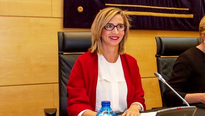 La consejera de Familia e Igualdad de Oportunidades, Alicia García